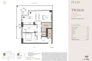 Wohnen mit Stil! Exklusive 3-Zimmer-Wohnung im Neubauprojekt PULSE – Die vollständige Adresse der Immobilie erhältst du vom Anbieter., 20457 HafenCity, Hamburg – Vorschaubild 17