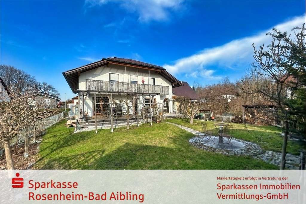 Immobilie in Kolbermoor - Gartenoase Nähe Erholungsgebiet Tonwerkweiher! - Bild 1