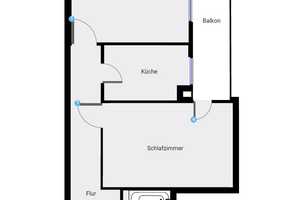 Für Sie renoviert: Helle 2-Zimmer-Wohnung mit großem Balkon in Halbergstraße, Saarbrücken – Halbergstraße 9, 66121 Stadtverband Saarbrücken (Kreis) – Vorschaubild 9