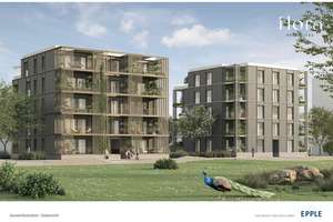 Erstbezug: Moderne 3-Zimmer-Wohnung mit Südwest-Loggia und Parkblick – Die vollständige Adresse der Immobilie erhältst du vom Anbieter., 68259 Käfertal, Mannheim – Vorschaubild 4