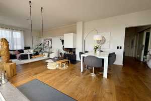 Exklusives Penthouse mit Fernsicht und Holzkamin - Luxuswohnen im Osten Münchens – München – Vorschaubild 3