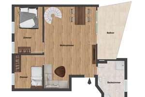 Citynah & familienfreundlich: 118 m² Maisonette mit Aufzug und großer Dachterrasse – Prager Straße 61, 4317 Reudnitz-Thonberg, Leipzig – Vorschaubild 18