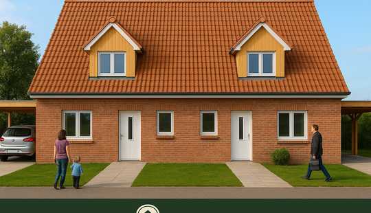 Bild von Ankommen & Wohlfühlen: Doppelhaushälfte mit Garten in Bestlage