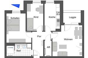 NEUBAUPROJEKT! Gute Lage in Köln-Holweide – August-Strindberg-Str. 11, 51067 Holweide, Köln – Vorschaubild 4