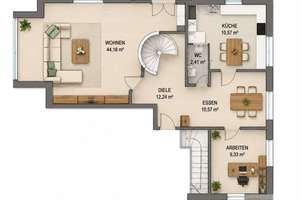 Traumhafte Maisonette-Wohnung mit Dachterrasse in exklusiver Lage von Köln Müngersdorf – Die vollständige Adresse der Immobilie erhältst du vom Anbieter., 50933 Müngersdorf, Köln – Vorschaubild 16