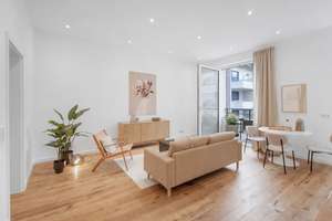 Provisionsfrei: Traumhafte Altbauwohnung im Lorettoviertel — kernsaniert 2025/26, Balkon (Anbau) – Düsselstrasse 29, 40219 Unterbilk, Düsseldorf – Vorschaubild 8