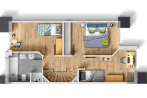 Modernes Reihenhaus in ruhiger Lage / Garage / Terrasse / Einbauküche uvm. – Die vollständige Adresse der Immobilie erhältst du vom Anbieter., 72760 Reutlingen-Mitte, Reutlingen – Vorschaubild 4
