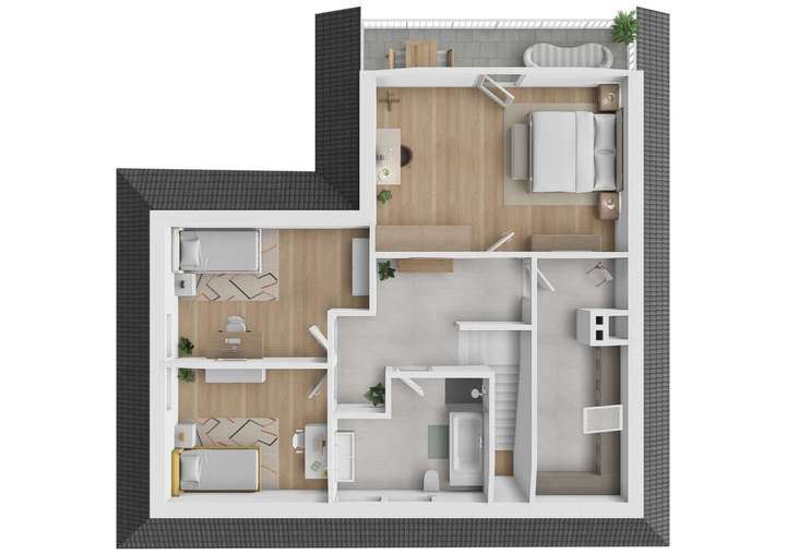 Grundriss Obergeschoss