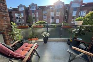 Helle Balkon-Wohnung, 2 Bäder, Tiefgaragenstellplatz + Gartenblick – Die vollständige Adresse der Immobilie erhältst du vom Anbieter., 30539 Bemerode, Hannover – Vorschaubild 1