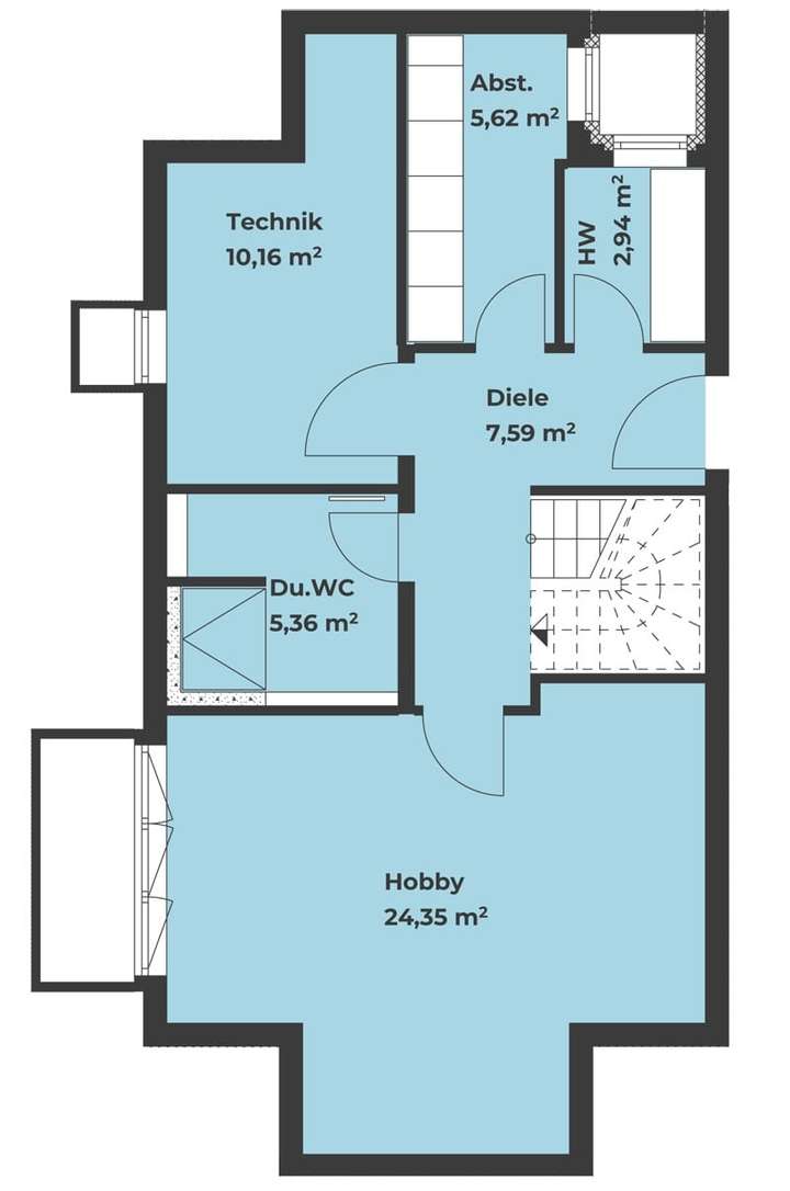 Grundriss Kellergeschoss