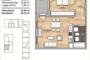 München/Sendling - moderne 2-Zimmer-Wohnung mit Balkon – Die vollständige Adresse der Immobilie erhältst du vom Anbieter., 81369 Mittersendling, München – Vorschaubild 10