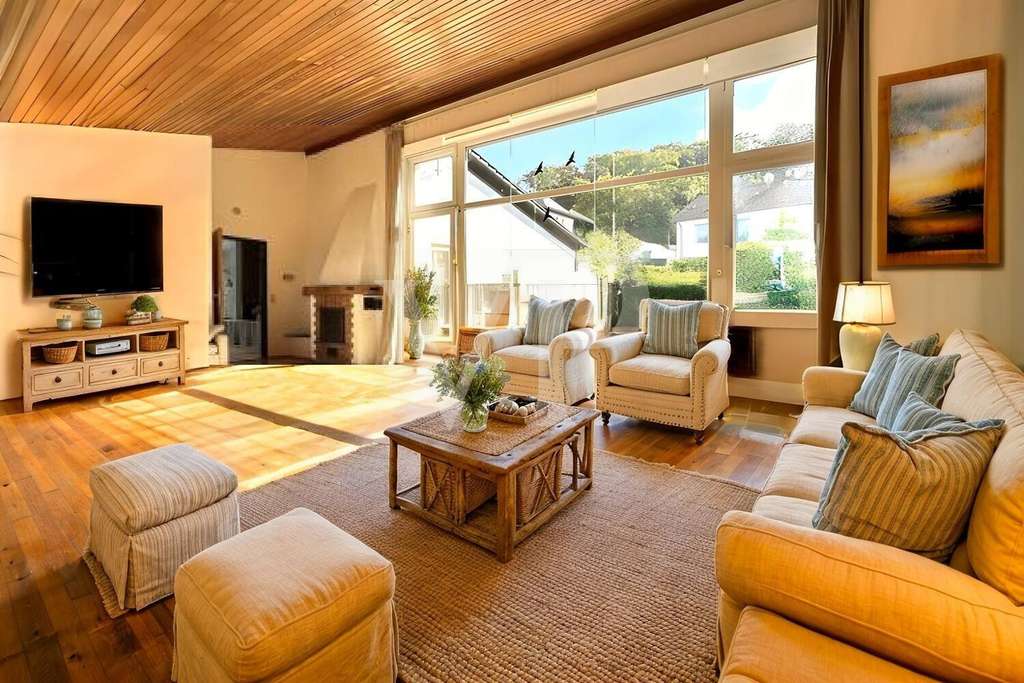 Geräumiger Bungalow mit Kamin, Garage und Einliegerbereich samt schönem Gartenidyll