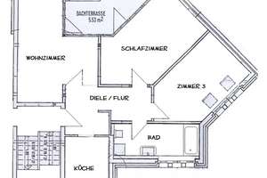 RÖNPAGEL IMMOBILIEN: Wettbergen Schöne 3 Zi. DG WHG - Dachterrasse - EBK optional – Aalborghof 14, 30457 Wettbergen, Hannover – Vorschaubild 12