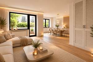 Saniertes Appartement in ruhiger Seitenstraße mit Einbauküche und Balkon – Die vollständige Adresse der Immobilie erhältst du vom Anbieter., 40217 Unterbilk, Düsseldorf – Vorschaubild 2