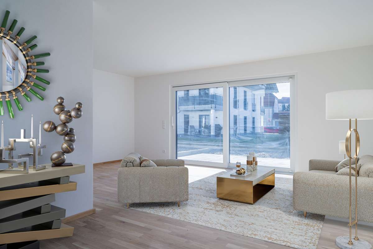 Immobilie in Denklingen - Traumhafte Neubau DHH mit PV-Anlage, zukunftsw. Energiekonzept und hochw. Ausstattung in Denklingen - Bild 2