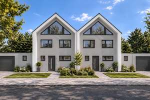 Moderne, effiziente Doppelhaushälfte mit großem Garten - Erstbezug – 59597 Erwitte – Vorschaubild 2