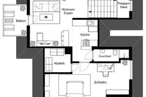 Bezugsfreies, teilweise renovierungsbedürftiges EFH mit Garten und Garage in KN-Fürstenberg – Die vollständige Adresse der Immobilie erhältst du vom Anbieter., 78467 Fürstenberg, Konstanz – Vorschaubild 35