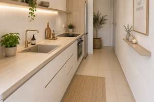 Helle, gepflegte 2 Zimmer-Wohnung mit Balkon auf Erbpacht-Grundstück im alten Teil von D-Oberkassel – Die vollständige Adresse der Immobilie erhältst du vom Anbieter., 40545 Oberkassel, Düsseldorf – Vorschaubild 8