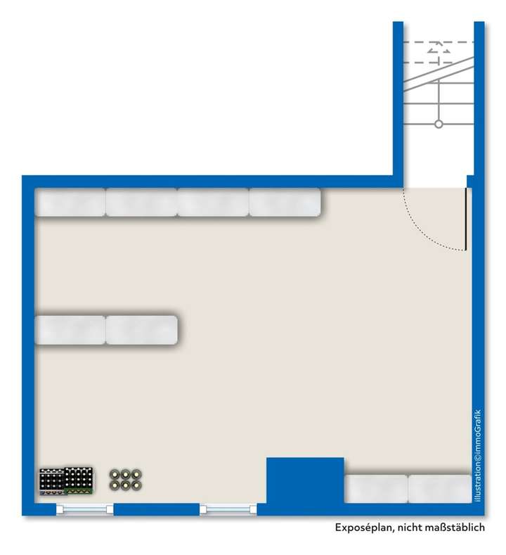 Grundriss / Skizze Gewölbekell