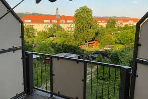 Maisonettewohnung mit 2 Balkonen und Blick ins Grüne