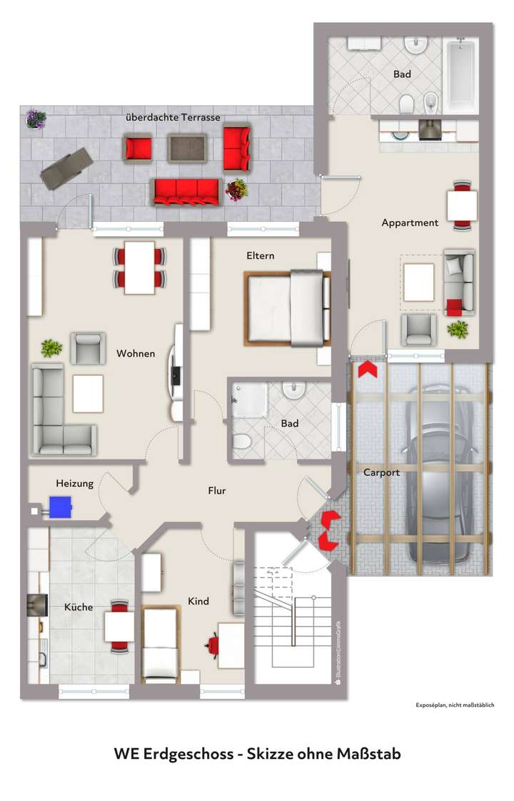 Grundriss Erdgeschoss