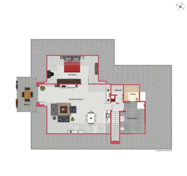 Grundriss Dachgeschoss