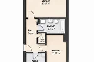 *** ruhige Wohnanlage + Kapitalanlage + Eigennutzung + Dachgeschoss + Stellplatz *** – Die vollständige Adresse der Immobilie erhältst du vom Anbieter., 4205 Miltitz, Leipzig – Vorschaubild 12