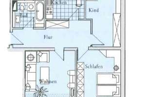 Dachgeschosswohnung mit Balkon & Einbauküche – Senefelderstraße 1, 9126 Lutherviertel, Chemnitz – Vorschaubild 2