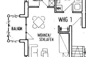 Zur Anlage mit Potential für mehr - Küche und Bad mit Fenster, Balkon sowie Stellplatz!  – Waldblick 34, 9131 Hilbersdorf, Chemnitz – Vorschaubild 16