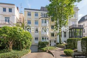 Ihr Platz im Grünen mit großer Terrasse. – Die vollständige Adresse der Immobilie erhältst du vom Anbieter., 20149 Harvestehude, Hamburg – Vorschaubild 7