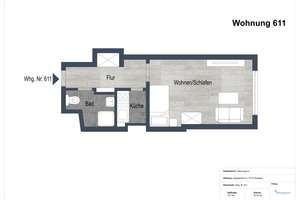 Urban wohnen oder clever investieren - 1-Zimmer-Wohnung im Stuttgarter Westen – Die vollständige Adresse der Immobilie erhältst du vom Anbieter., 70174 Relenberg, Stuttgart – Vorschaubild 11