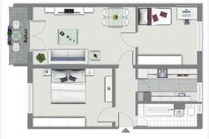 Dringend! Nachmieter gesucht – 3-Zimmer-Wohnung mit großem Balkon – Robert-Sterl-Straße 5, 1219 Leubnitz-Neuostra, Dresden – Vorschaubild 2