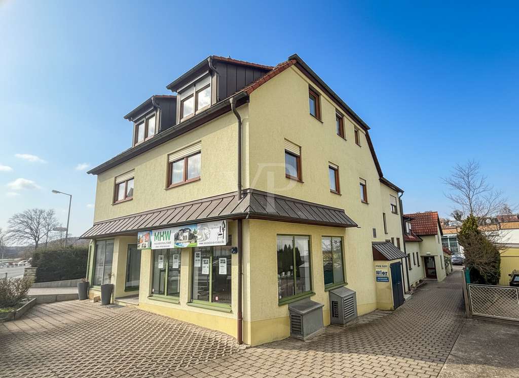 Immobilie in Langenzenn - VON POLL | Kapitalanlage: 3-Zimmer-Wohnung mit Balkon und Stellplatz - Bild 1