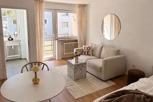 Design-Apartment Nähe Harras | Erstbezug | Balkon | vollmöbliert – Arnimstraße 10, 81369 Mittersendling, München – Vorschaubild 1