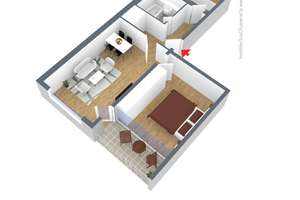2-Zimmerwohnung als Erstbezug nach Modernisierung + GUTSCHEIN! – Brandenburger Allee 30, 40789 Monheim am Rhein – Vorschaubild 3