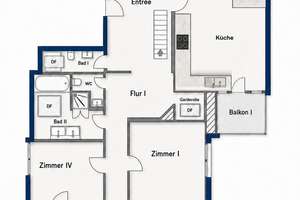 Elegante Altbau-Maisonette mit außergewöhnlichem Flair – Die vollständige Adresse der Immobilie erhältst du vom Anbieter., 60325 Westend-Süd, Frankfurt am Main – Vorschaubild 30