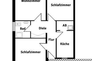 Schick Wohnen im Bonner Norden - 3 Zimmer Wohnung mit Balkon und Weitblick – Die vollständige Adresse der Immobilie erhältst du vom Anbieter., 53177 Auerberg, Bonn – Vorschaubild 12