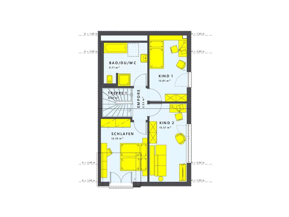 Grundriss DG 