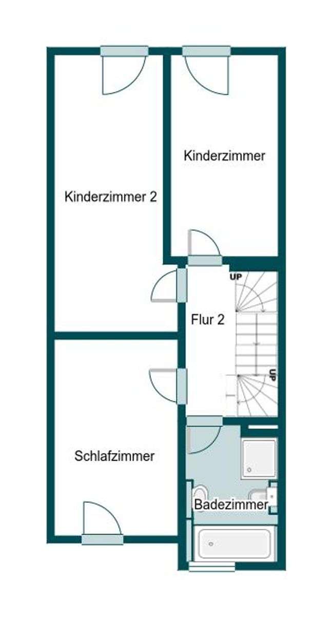 Grundriss Skizze 1.OG