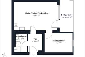 Moderne 2-Zimmer-Wohnung mit Einbauküche, Balkon & Stellplatz in Burgdorfer Weststadt – Die vollständige Adresse der Immobilie erhältst du vom Anbieter., 31303 Burgdorf – Vorschaubild 10