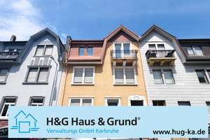 KA-Durlach! Zentral gelegenes Dreifamilienhaus mit Garten und Balkonen - Maisonettewohnung frei!
