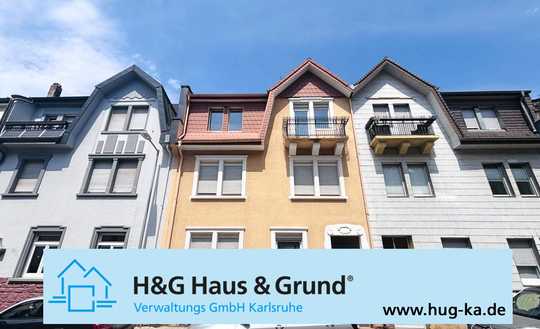 KA-Durlach! Zentral gelegenes Dreifamilienhaus mit Garten und Balkonen - Maisonettewohnung frei!