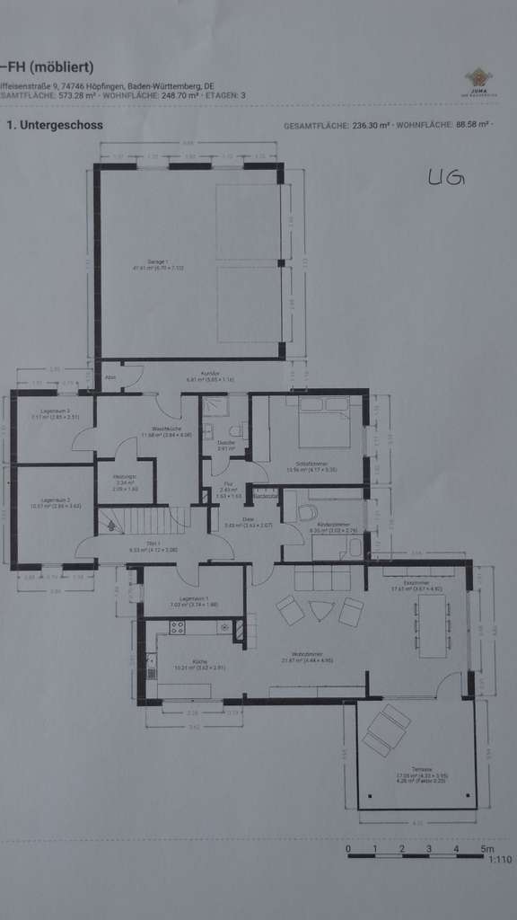 Immobilie in Höpfingen - Großzügiges Haus mit Einliegerwohnung und Pool - Bild 2