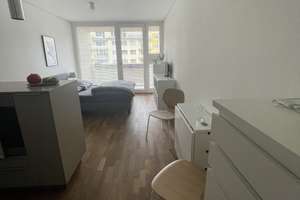 Nachmieter für befristete 1-Zimmer-Wohnung mit EBK und Balkon in Schwabing gesucht – Die vollständige Adresse der Immobilie erhältst du vom Anbieter., 80802 Münchner Freiheit, München – Vorschaubild 1