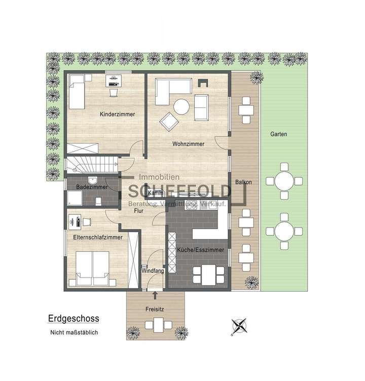 Grundriss Erdgeschoss