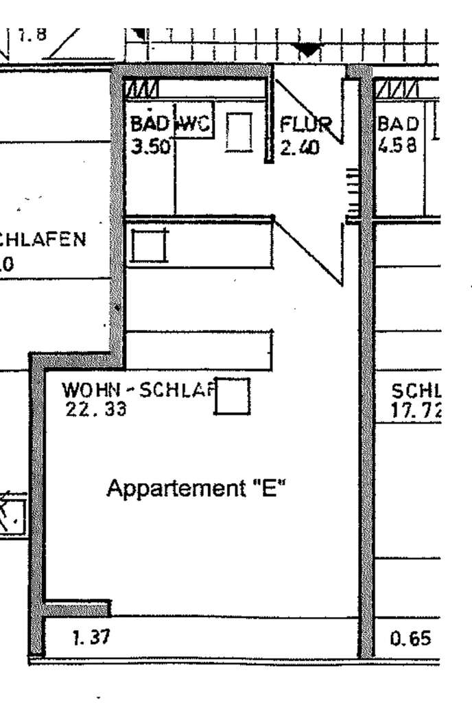 Immobilie in Viernheim - Bereit zur Neuvermietung: 1-ZKB-Wohnung mit Balkon in Viernheim - Bild 3