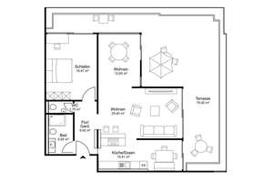 SIE TRÄUMEN VON EINEN PENTHOUSE ?
- Einziehen und Ruhe auf 77m² Terrasse genießen – 81927 Englschalking, München – Vorschaubild 26