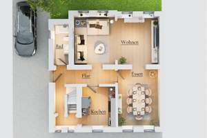 Zechenhaus XXL-Doppelhaushälfte – Baurstraße 2, 46240 Eigen, Bottrop – Vorschaubild 9