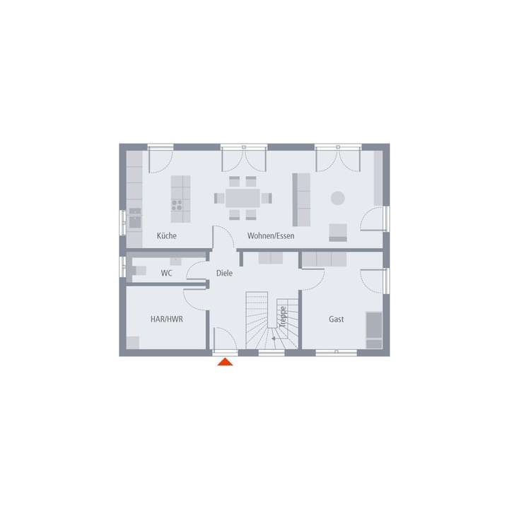 Grundriss Erdgeschoss