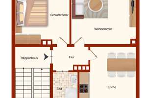 Hochparterrewohnung mit Gartennutzung am Wilhelmsplatz – Die vollständige Adresse der Immobilie erhältst du vom Anbieter., 50733 Nippes (Ortsteil), Köln – Vorschaubild 12